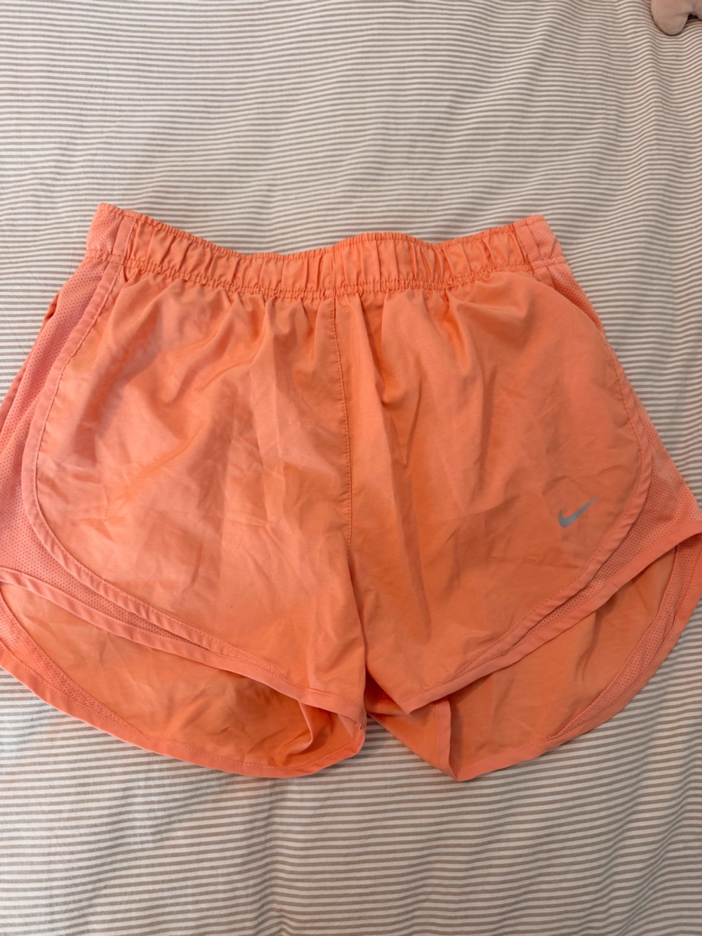 Nike Coral/Peach Running Shorts